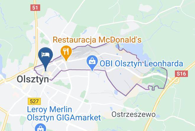 Olsztyn - Mazurska 8a Maps