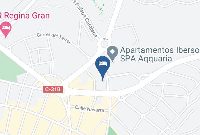 Tarragona - Hotel California Garden Maps