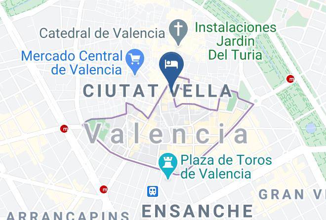 Valencia - Citizentral Gascons Maps