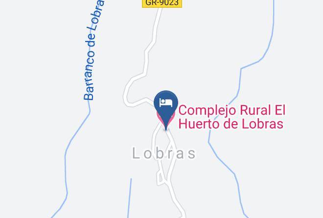 Granada - Complejo Rural El Huerto De Lobras Maps
