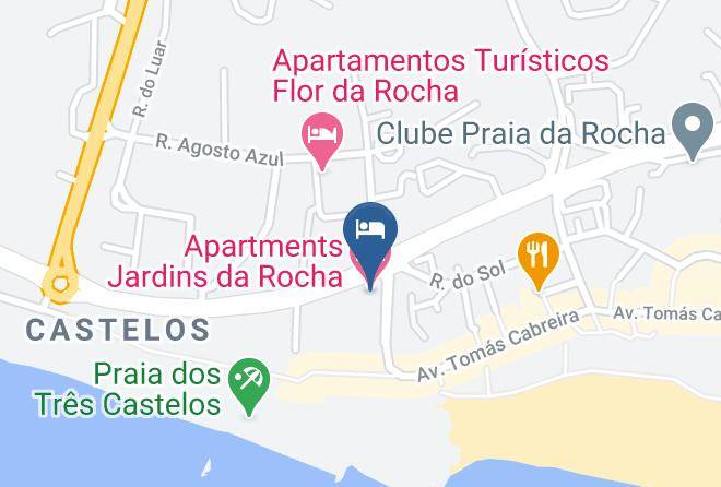 Portimao - Jardins Da Rocha Maps