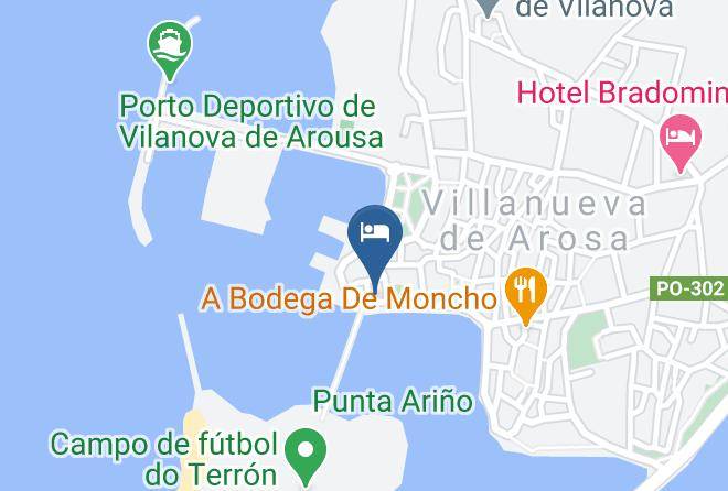 Pontevedra - Alojamientos La Pasarela Maps