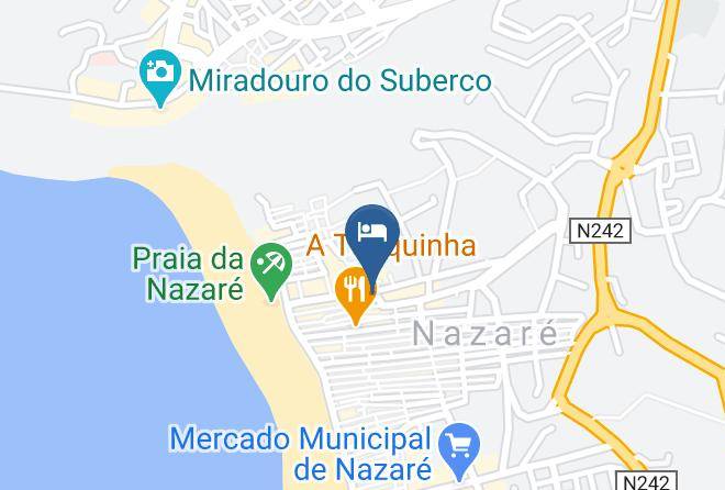 Nazare - Hotel Mare Maps