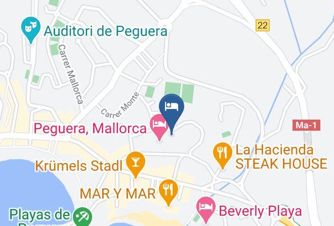 Baleares - Mar Hotels Paguera Apartments Maps