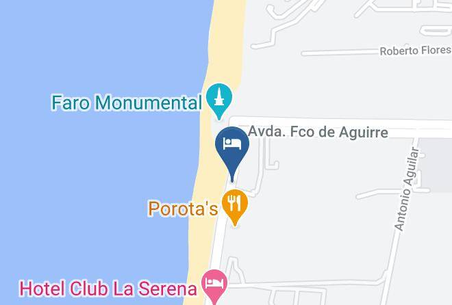 Elqui Province - Club Oceano La Serena Maps