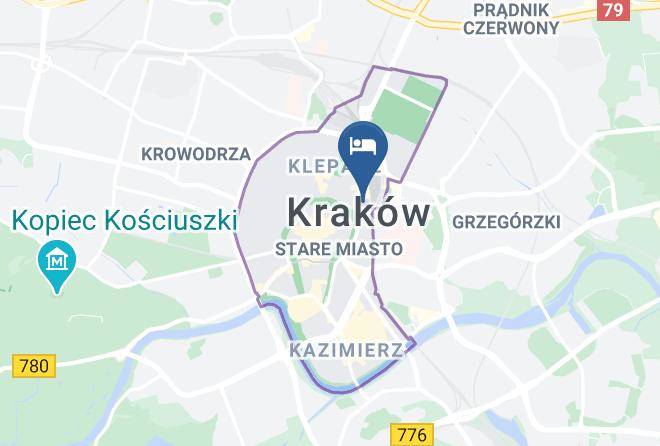 Cracow - Central Palace By Habitan Maps