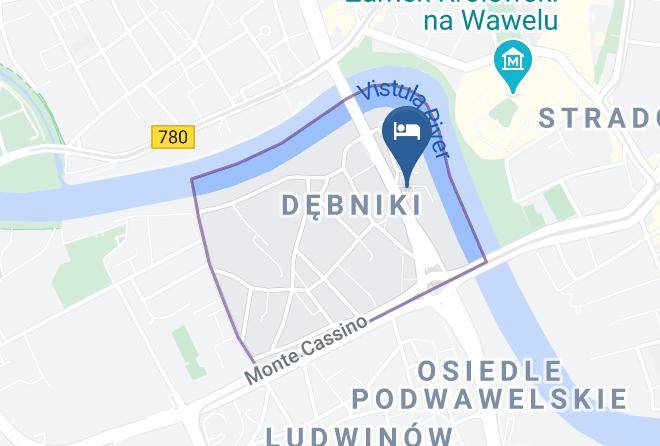 Rycerska Residence Map