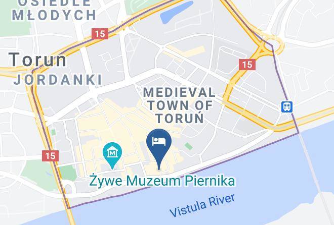 Torun - Hotel Spichrz Maps