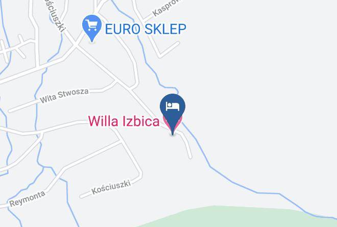Jeleniogorski - Willa Izbica Maps