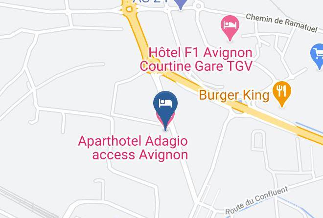Vaucluse - Aparthotel Adagio Access Avignon Maps