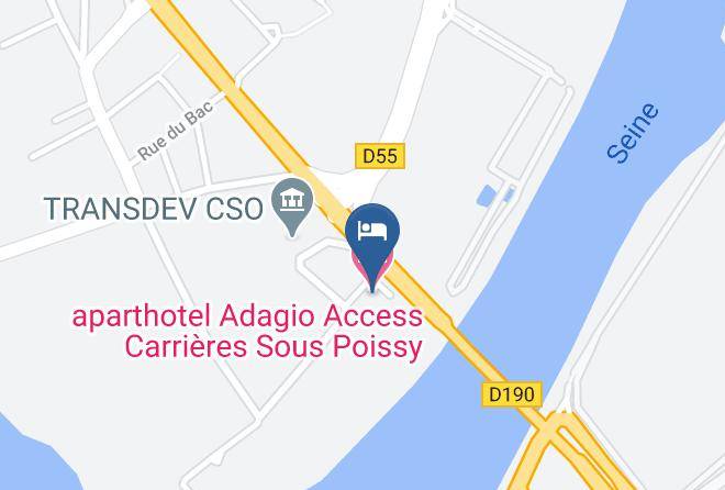 Yvelines - Aparthotel Adagio Access Carrieres Sous Poissy Maps