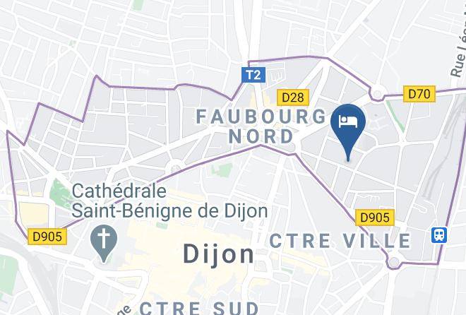 Cote D Or - Aparthotel Adagio Access Dijon Republique Maps