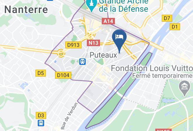 Hauts De Seine - Aparthotel Adagio Access La Defense Puteaux Maps