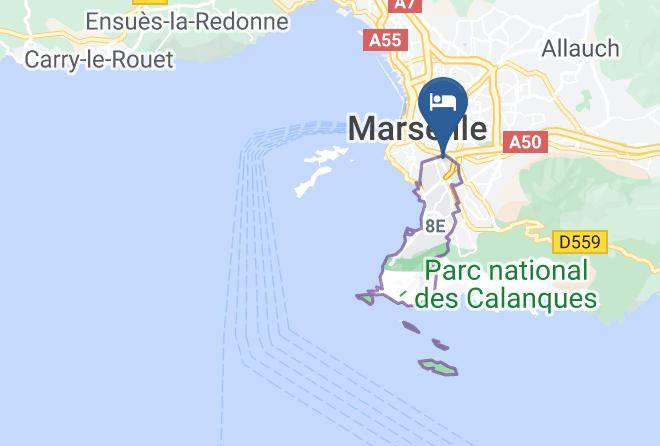 Bouches Du Rhone - Aparthotel Adagio Marseille Prado Perier Maps