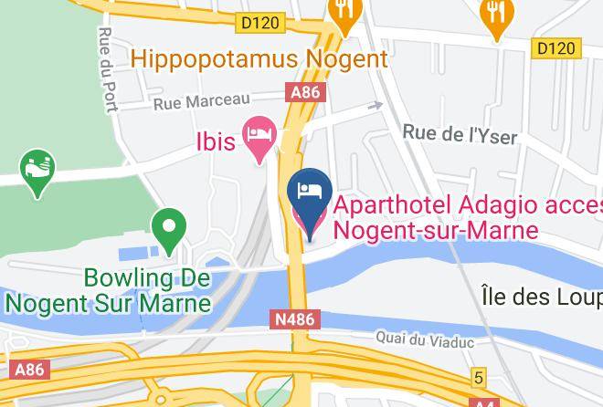 Val De Marne - Aparthotel Adagio Access Nogent Sur Marne Maps