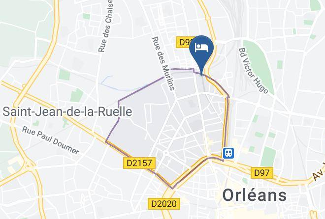 Loiret - Aparthotel Adagio Access Orleans Maps