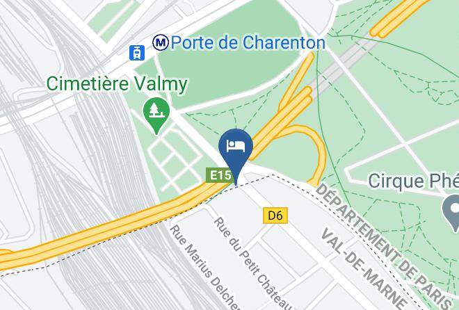Val De Marne - Aparthotel Adagio Access Paris Porte De Charenton Maps