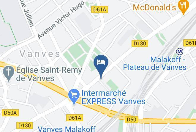Hauts De Seine - Aparthotel Adagio Access Vanves Porte De Versailles Maps