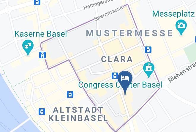 Basel - Aparthotel Adagio Basel City Maps
