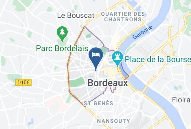 Gironde - Aparthotel Adagio Bordeaux Gambetta Maps