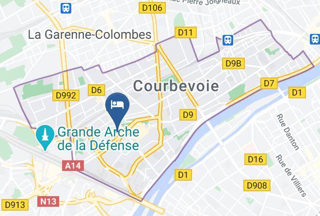 Hauts De Seine - Aparthotel Adagio Access La Defense Place Charras Maps