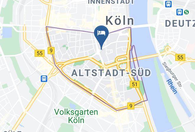 Cologne - Aparthotel Adagio Koln City Maps