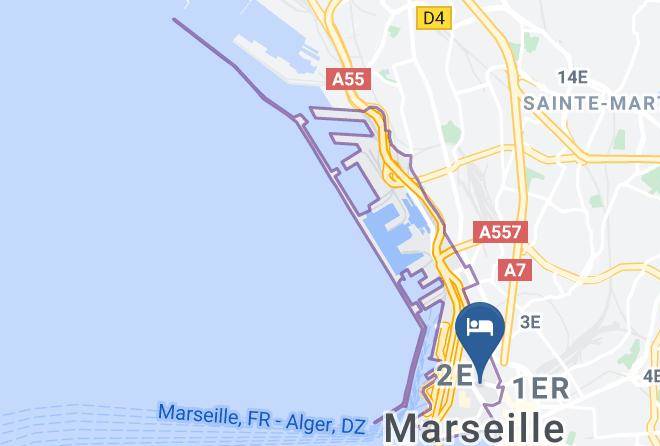 Bouches Du Rhone - Aparthotel Adagio Marseille Vieux Port Maps