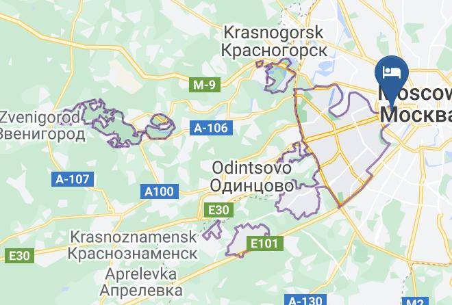 Moscow - Hotel Ibis Moscow Kievskaya Maps