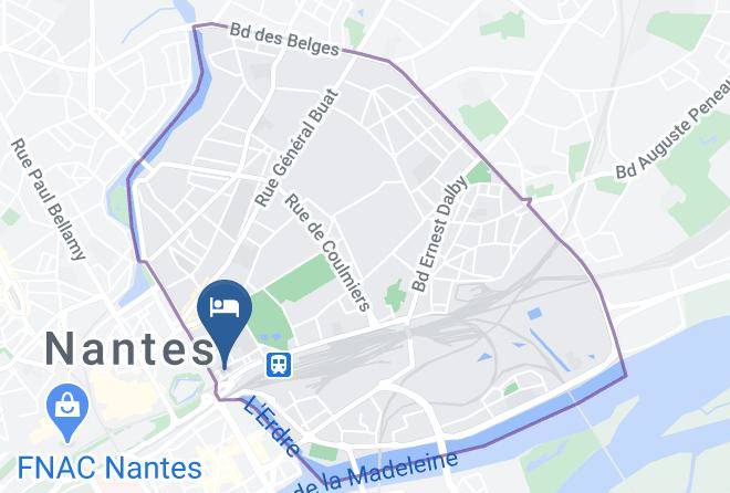 Loire Atlantique - Aparthotel Adagio Nantes Centre Maps