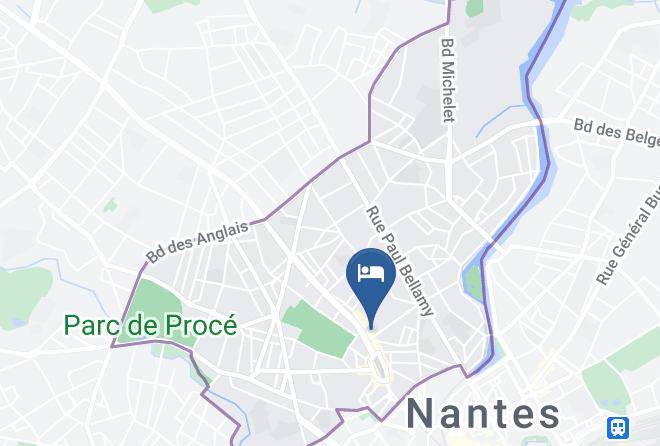 Loire Atlantique - Aparthotel Adagio Access Nantes Viarme Maps
