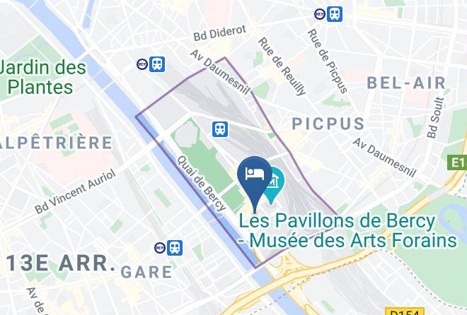 Paris - Aparthotel Adagio Paris Bercy Village Maps
