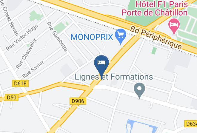 Hauts De Seine - Aparthotel Adagio Paris Montrouge Maps