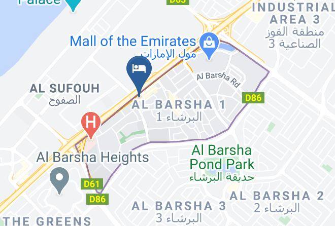 Dubai - Aparthotel Adagio Premium Dubai Al Barsha Maps