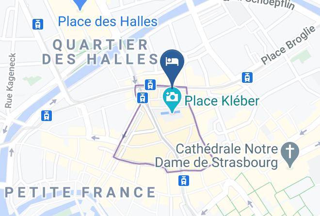 Bas Rhin - Aparthotel Adagio Strasbourg Place Kleber Maps