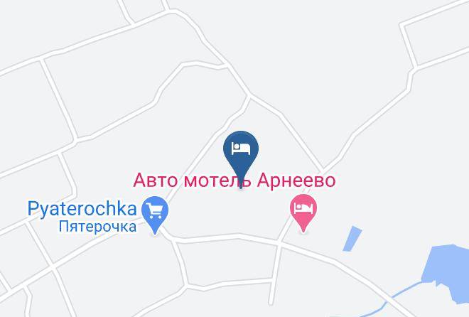 Aparthotel Arneevo Carta Geografica - Moscow - Serpukhovsky District
