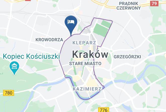 Cracow - Red Carpet Hostel Maps