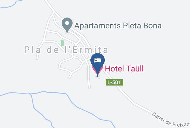 Lleida - Hotel Taull Maps
