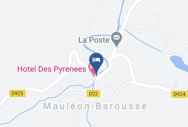 Hautes Pyrenees - Olivier Bar Restaurant Et Chambre Dhotes Maps
