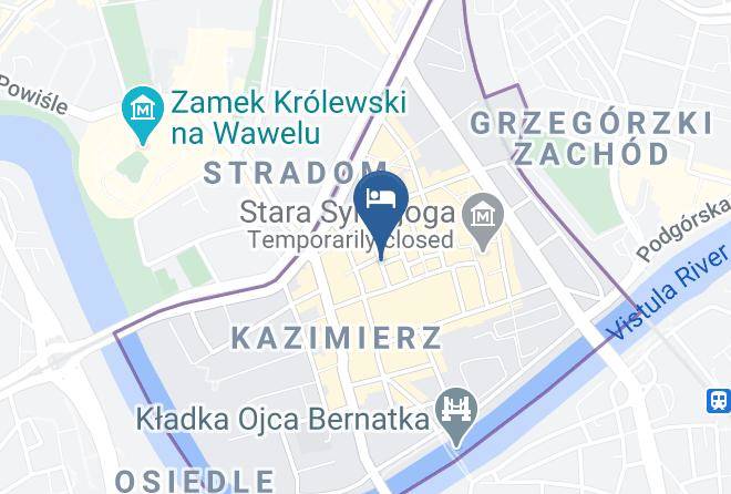 Cracow - Aparthotel Delta Boutique Krakow Maps