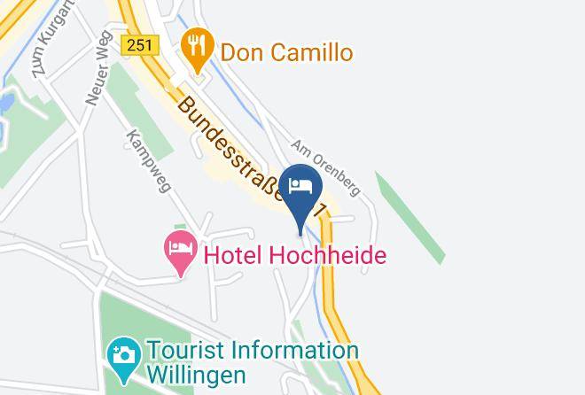 Waldeck Frankenberg - Aparthotel Jagerhaus Maps