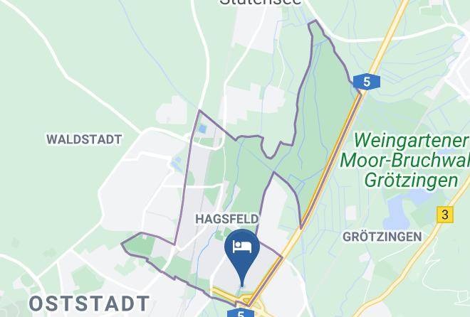 Karlsruhe - Aparthotel Karlsruhe Apartments In Karlsruhe Maps