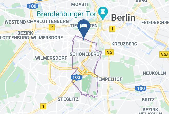 Stadt Berlin - Aparthotel Christie Maps