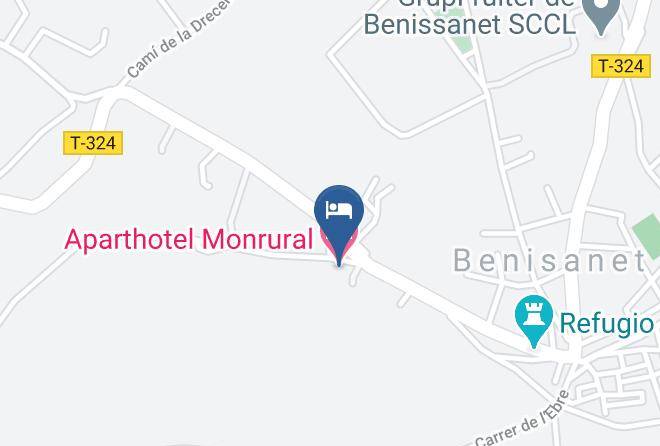 Tarragona - Aparthotel Monrural Maps