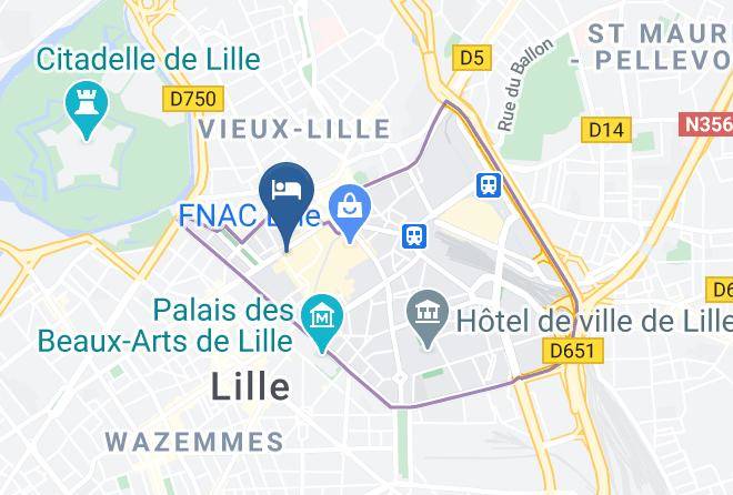 Nord - Aparthotel Residence Hoteliere Adagio Lille Centre Grand Place Maps