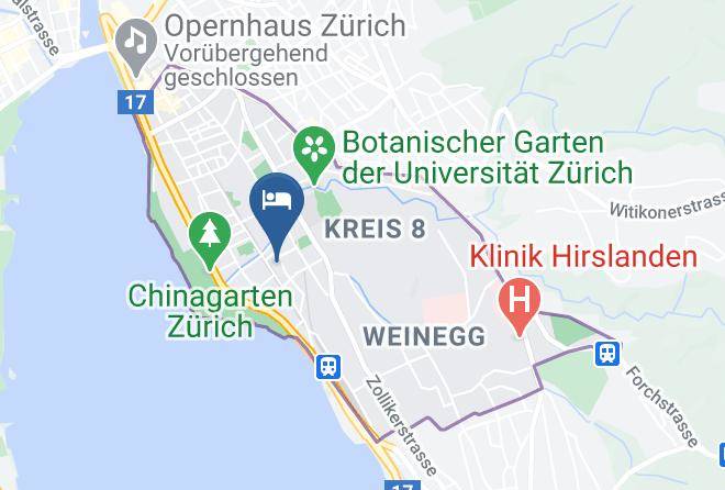 Zurich - Aparthotel Zurich Hotel In Zurich Maps