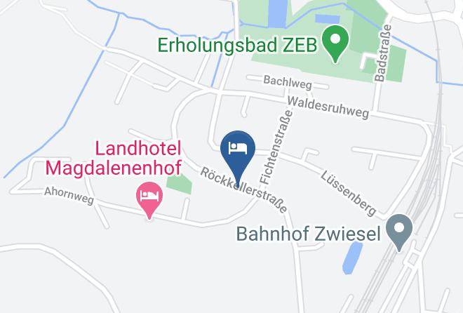 Regen - Aparthotel Zwiesel Maps