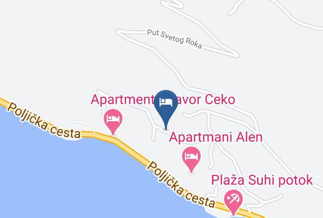 Apartman Lejo 2 Map - Split Dalmatia - Dugi Rat