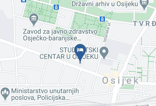 Osijek - Apartman Slavonija Maps