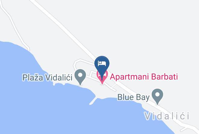 Novalja - Barbati Pag Maps