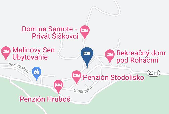 Privat Habovka Map